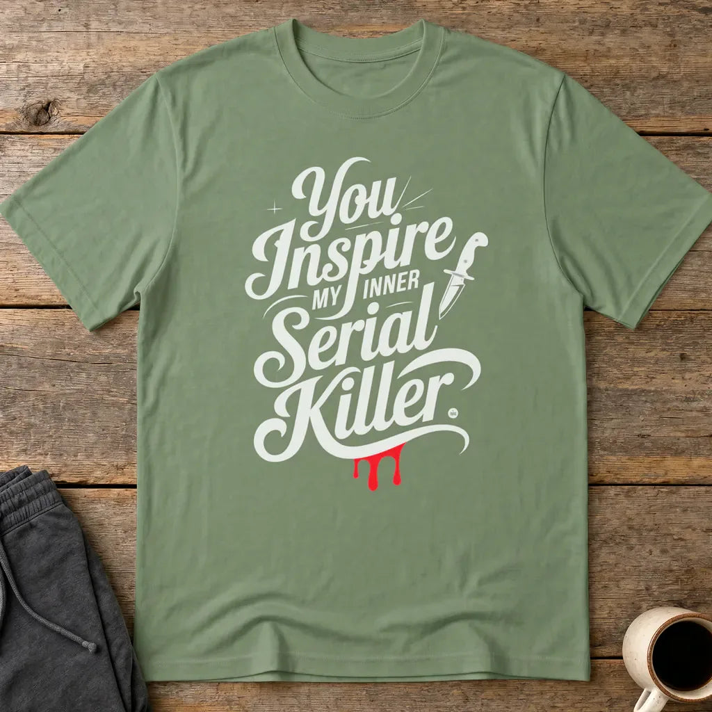 Inner Serial Killer T-Shirt - Military Green