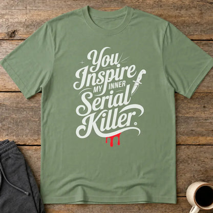 Inner Serial Killer T-Shirt - Military Green
