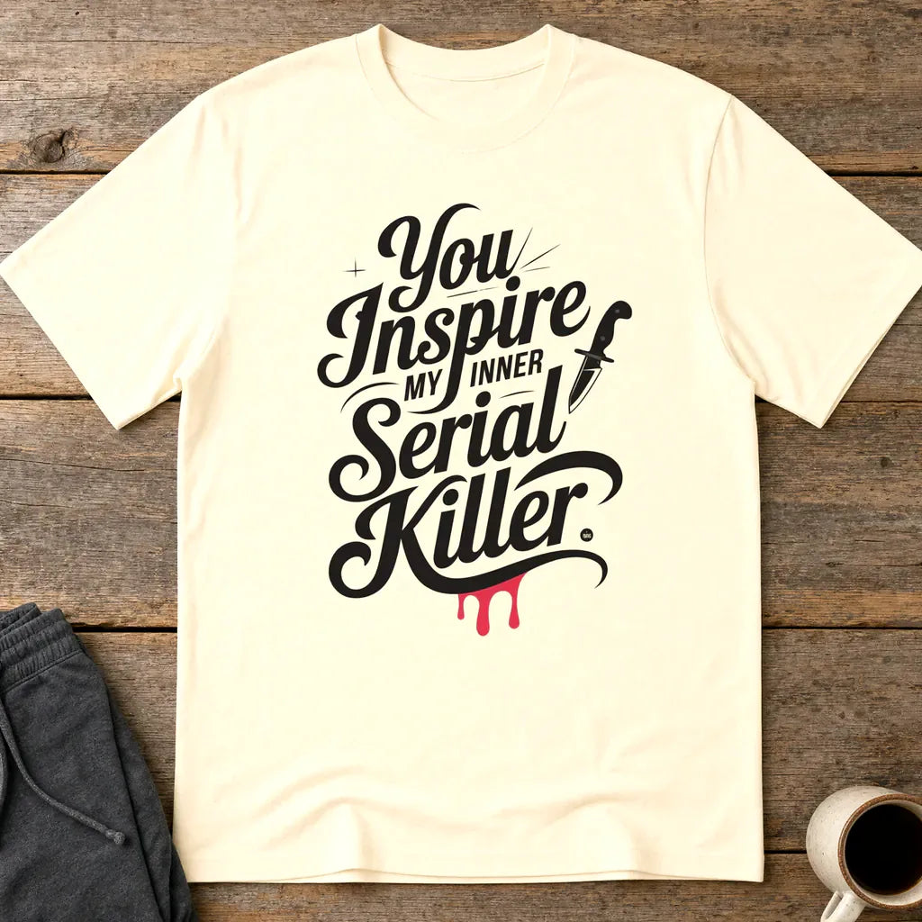 Inner Serial Killer T-Shirt - Natural