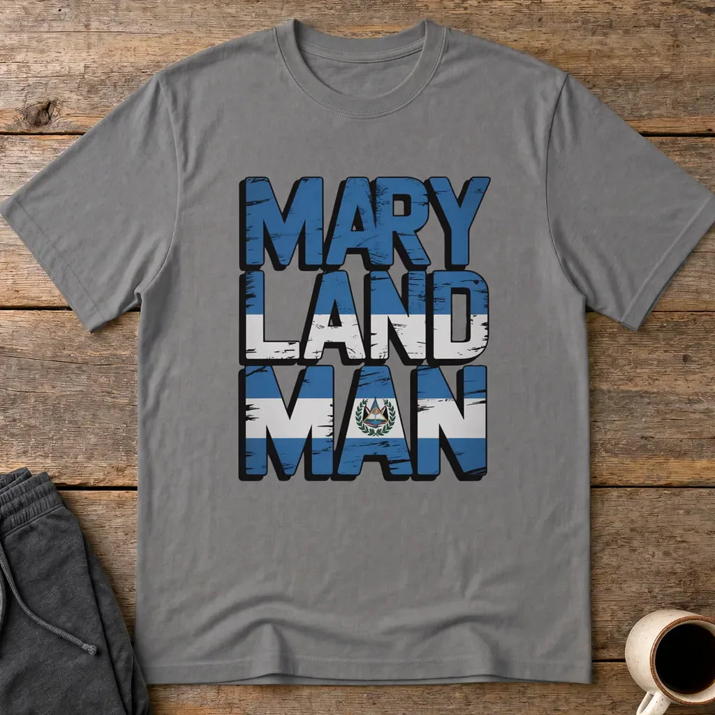 Maryland Man T-Shirt - Charcoal