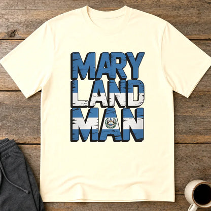 Maryland Man T-Shirt - Natural