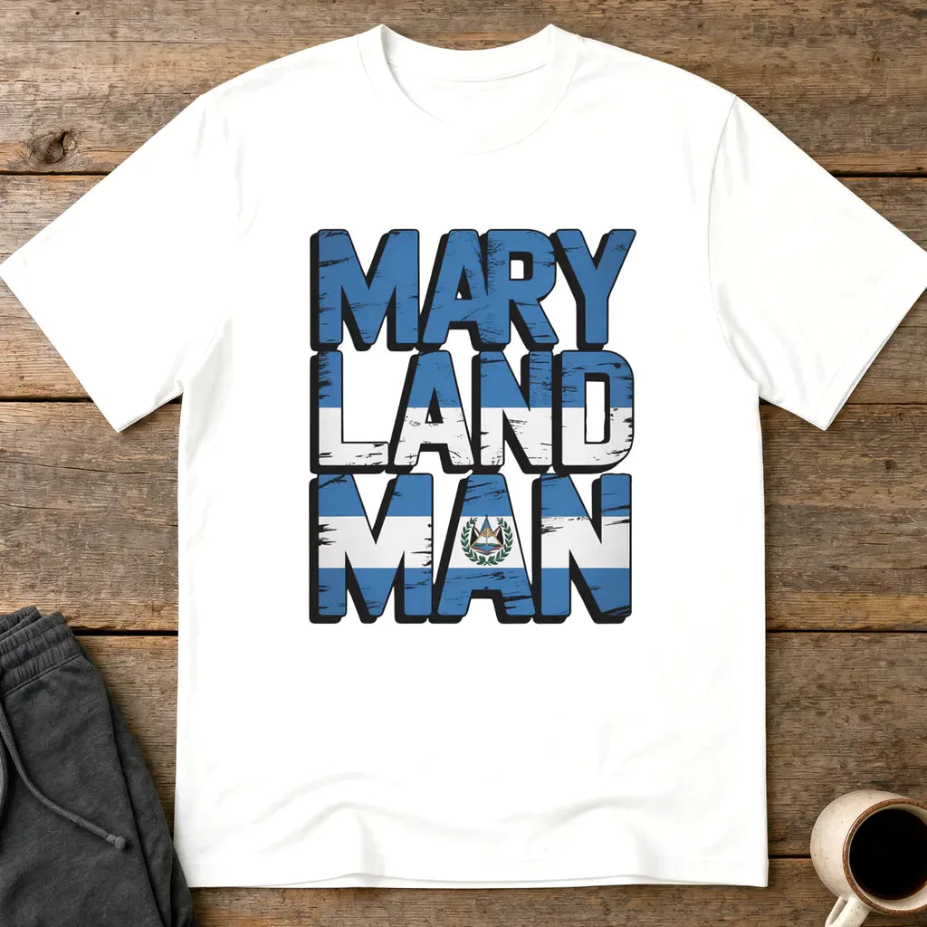 Maryland Man T-Shirt - White