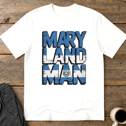 Maryland Man T-Shirt - White