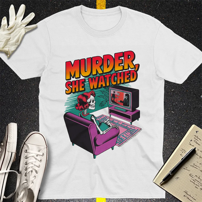 Crows Before Bros T-shirt - White