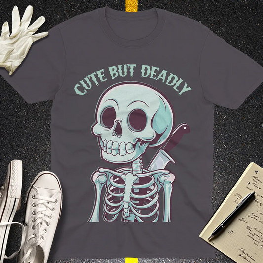 Crows Before Bros T-shirt - Charcoal