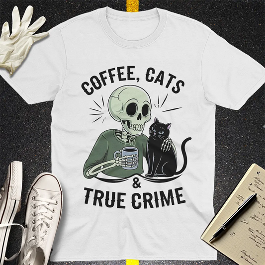 Crows Before Bros T-shirt - White