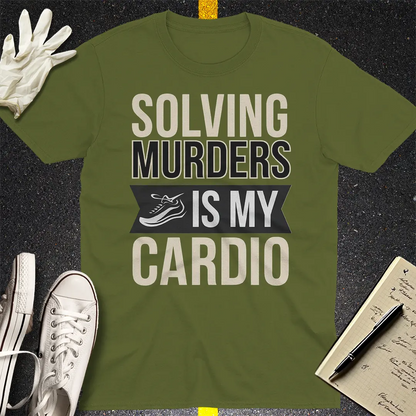 Crows Before Bros T-shirt - Military Green