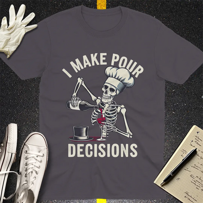 Crows Before Bros T-shirt - Charcoal