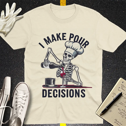 Crows Before Bros T-shirt - Natural