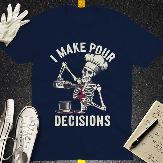 Crows Before Bros T-shirt - Navy
