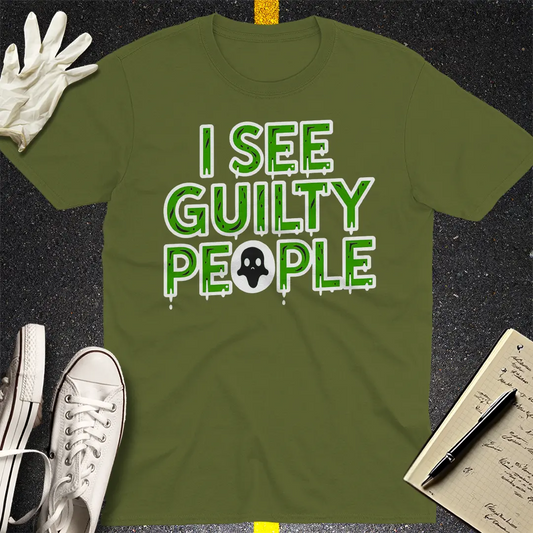 Crows Before Bros T-shirt - Military Green