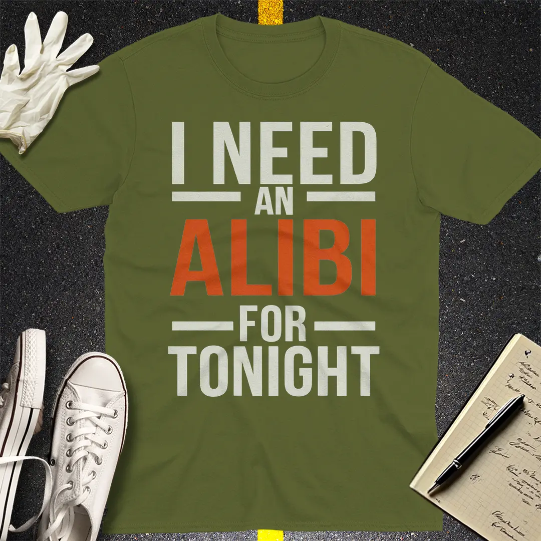 Crows Before Bros T-shirt - Military Green