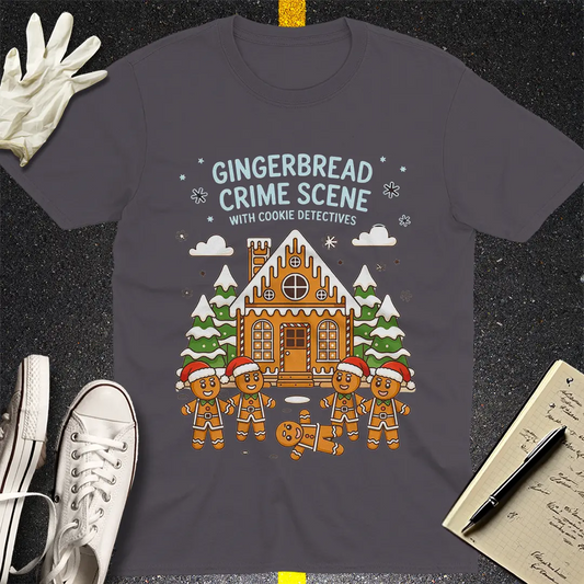 Crows Before Bros T-shirt - Charcoal
