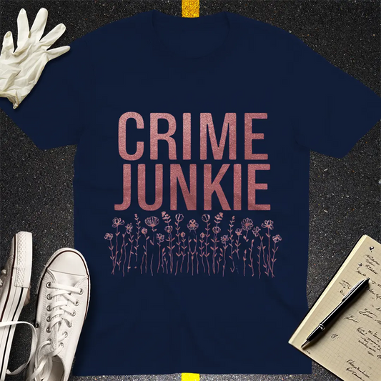 Crows Before Bros T-shirt - Navy