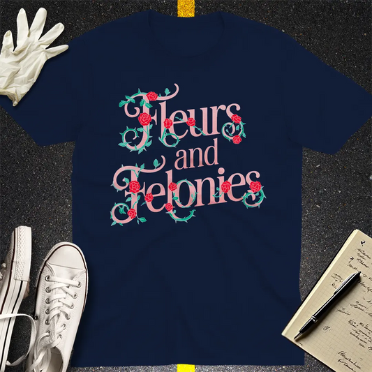 Crows Before Bros T-shirt - Navy