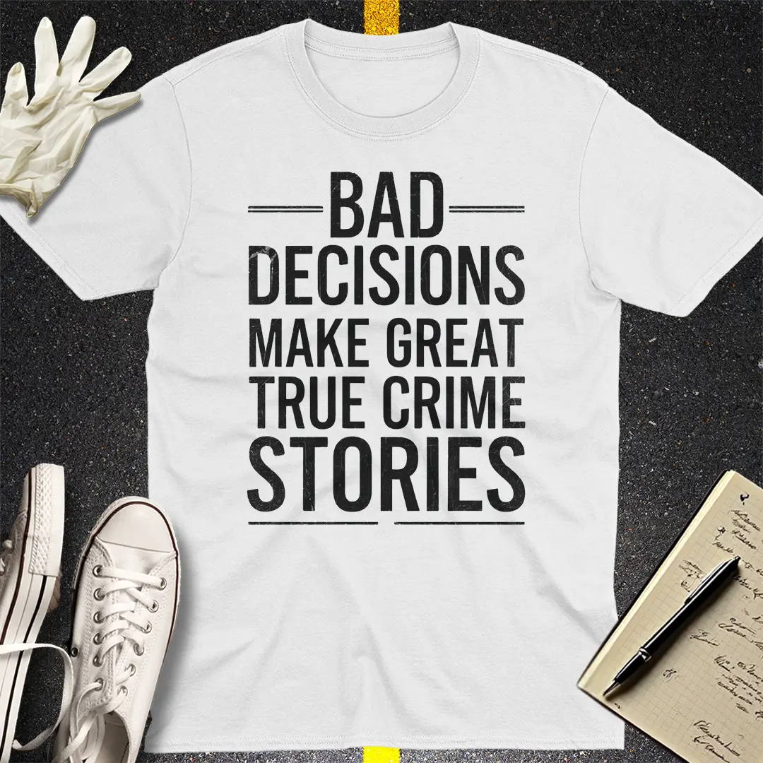 Crows Before Bros T-shirt - White
