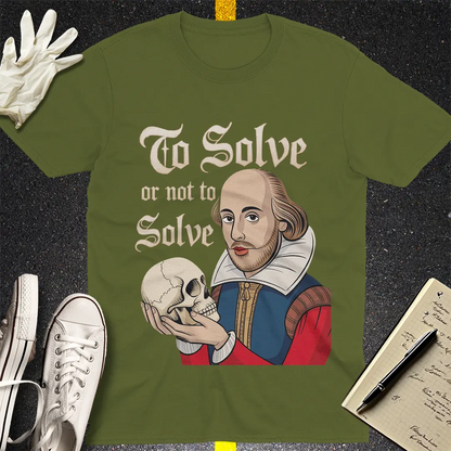 Crows Before Bros T-shirt - Military Green