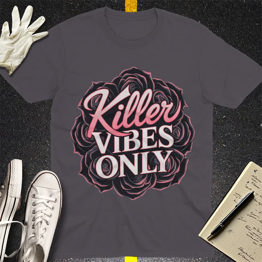 Crows Before Bros T-shirt - Charcoal