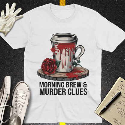 Crows Before Bros T-shirt - White