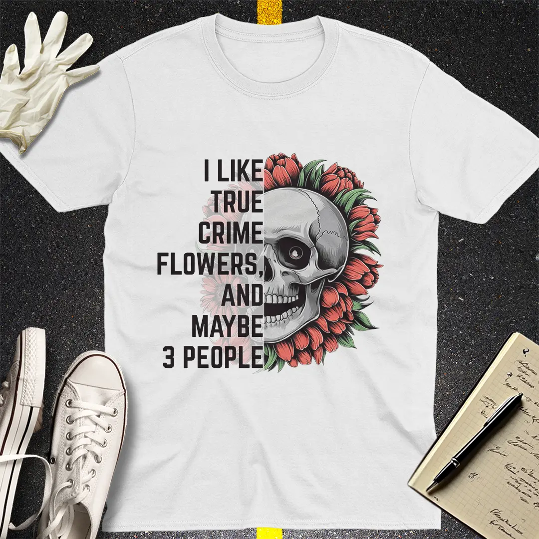 Crows Before Bros T-shirt - White