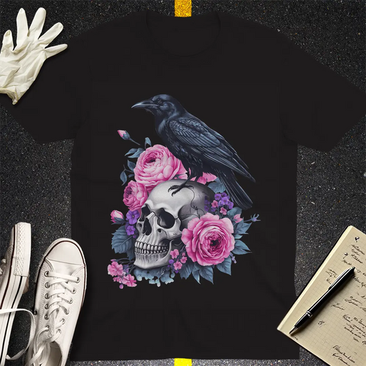Crows Before Bros T-shirt - Black