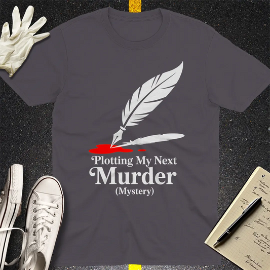 Crows Before Bros T-shirt - Charcoal