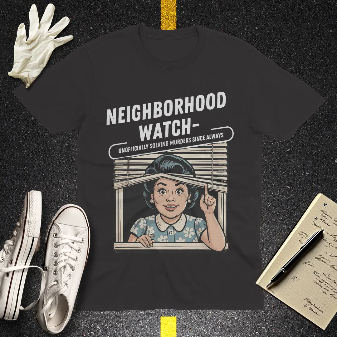 Neighborhood Watch T-Shirt - Black