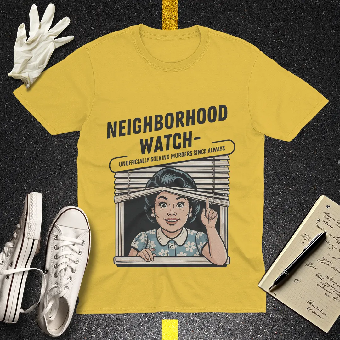 Neighborhood Watch T-Shirt - Daisy