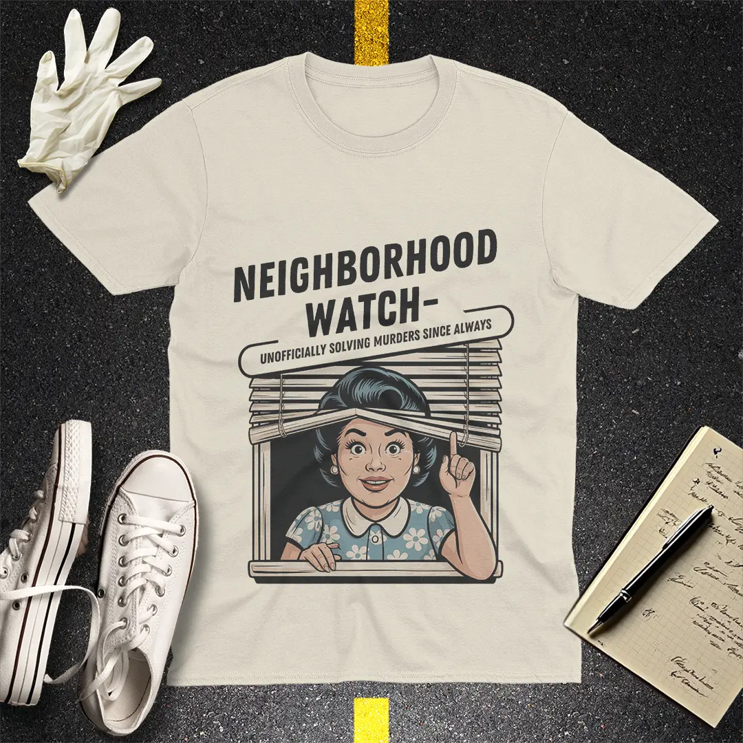 Neighborhood Watch T-Shirt - Natural