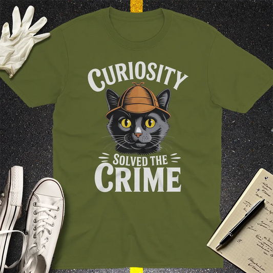 Crows Before Bros T-shirt - Military Green