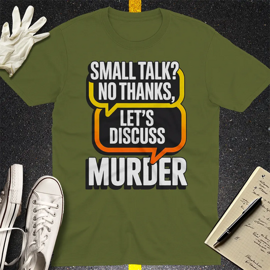 Crows Before Bros T-shirt - Military Green