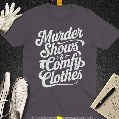 Crows Before Bros T-shirt - Charcoal