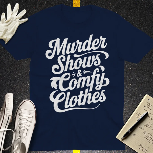 Crows Before Bros T-shirt - Navy