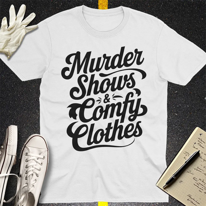 Crows Before Bros T-shirt - White