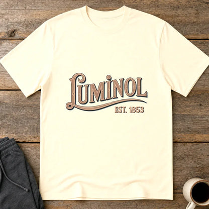 Luminol Vintage Label T-Shirt - Natural