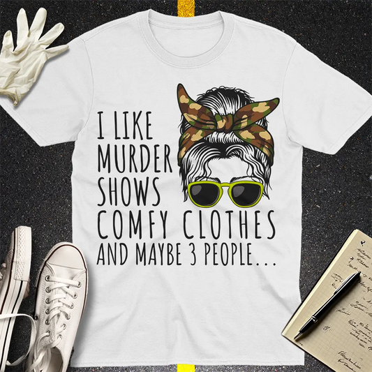 Crows Before Bros T-shirt - White