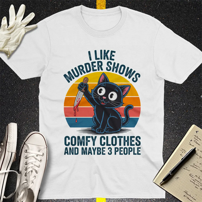 Crows Before Bros T-shirt - White