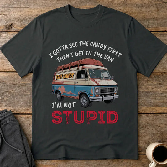 Not Stupid Candy Van T-Shirt - Black