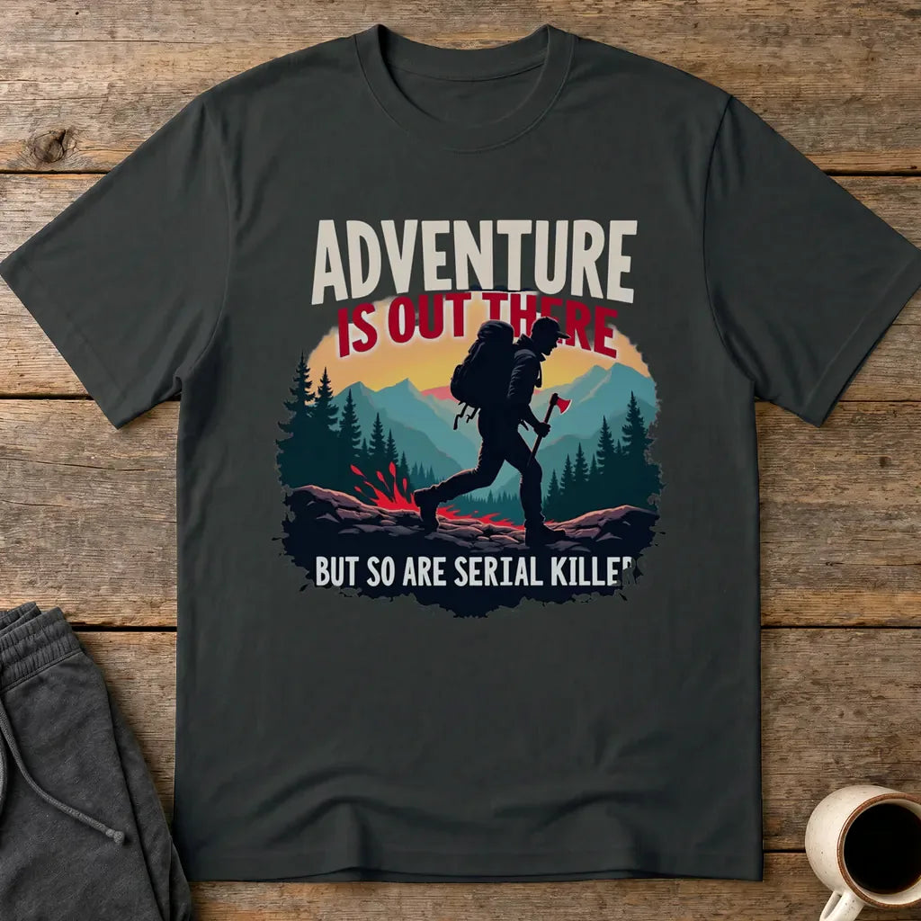 Adventure & Serial Killers T-Shirt - Black