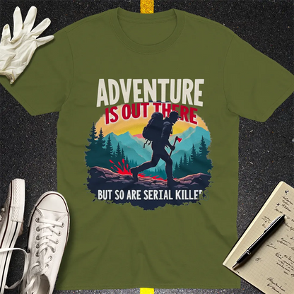 Crows Before Bros T-shirt - Military Green