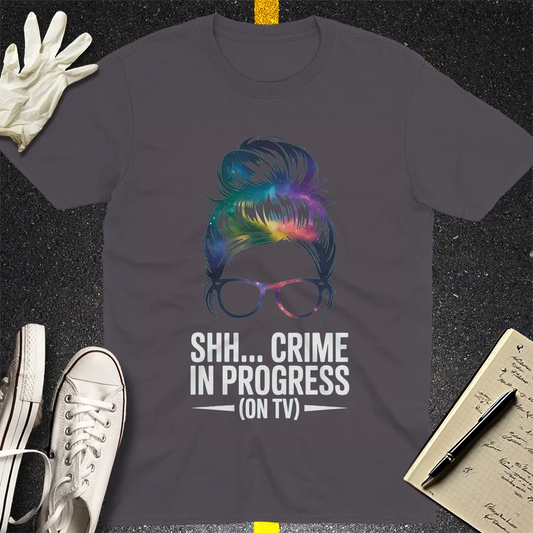 Crows Before Bros T-shirt - Charcoal