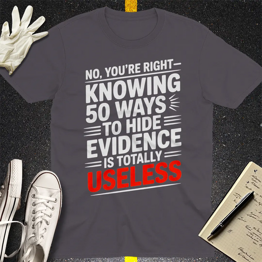 Crows Before Bros T-shirt - Charcoal