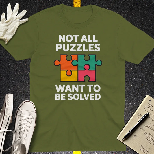 Crows Before Bros T-shirt - Military Green