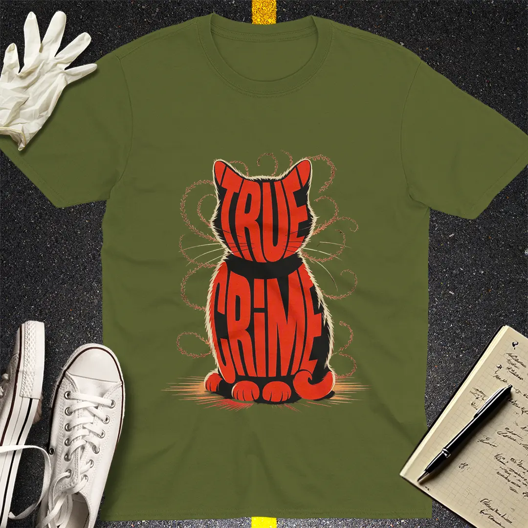 Crows Before Bros T-shirt - Military Green