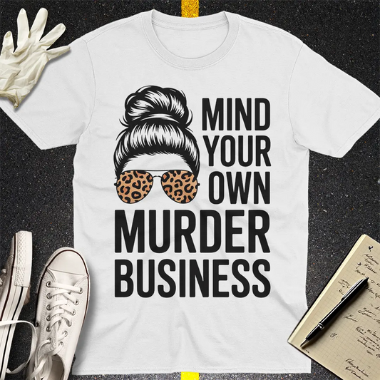 Crows Before Bros T-shirt - White