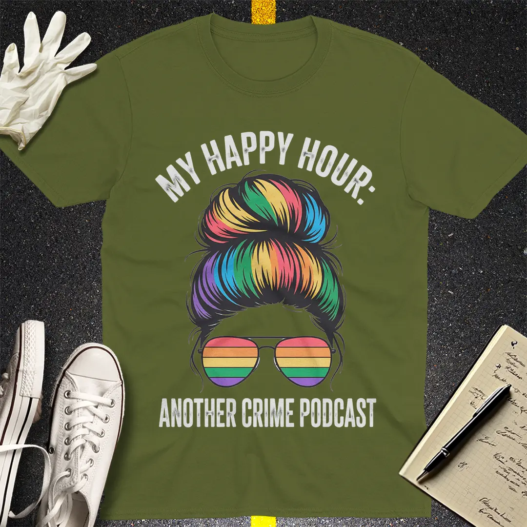Crows Before Bros T-shirt - Military Green