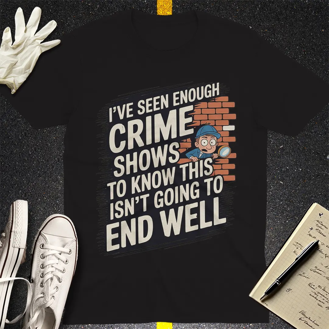 Crows Before Bros T-shirt - Black