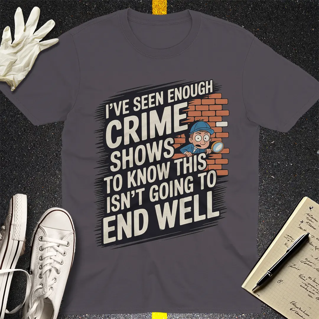 Crows Before Bros T-shirt - Charcoal