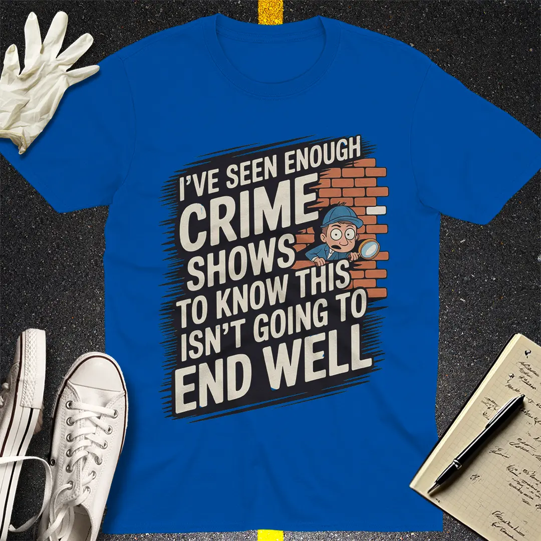 Crows Before Bros T-shirt - Royal