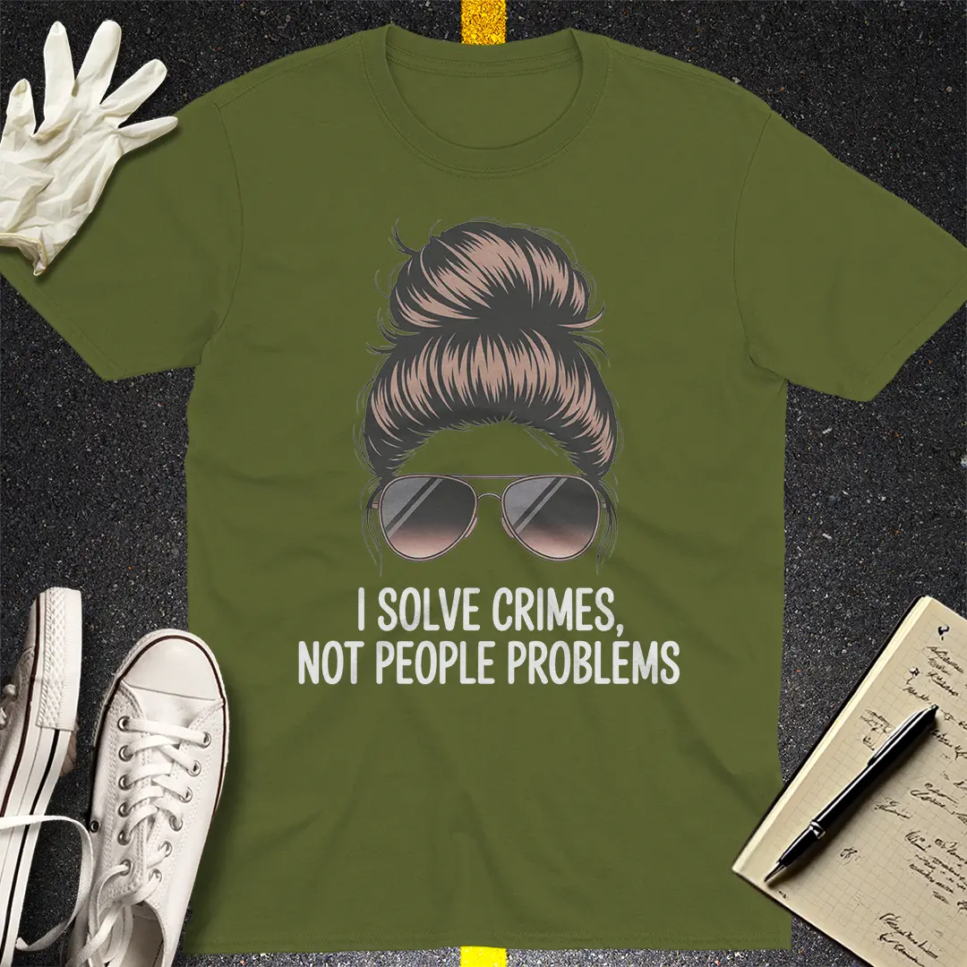 Crows Before Bros T-shirt - Military Green